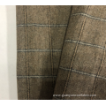 Soft touch tartan plaid wool cashmere suit fabric